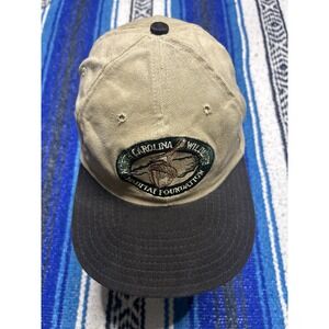 North Carolina Wildlife Habitat Foundation Strapback Hat IVARS Khaki Cap